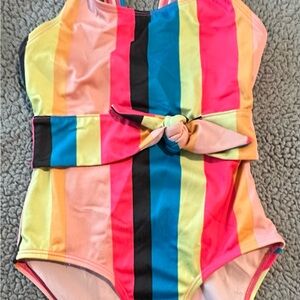 art class Kids Swim One Piece - Multicolor Stripes